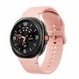 Soft siliconen band - Maat: M/L - Zalmroze - Samsung Galaxy Watch 8 - 40mm / 44mm