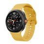 Soft siliconen band - Maat: S/M - Oker - Samsung Galaxy Watch 8 - 40mm / 44mm