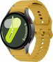 Wave Sportband - Maat: S/M - Oker -  Samsung Galaxy Watch 4 - 40mm &amp; 44mm
