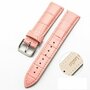 Garmin Venu 4 - 45mm - Crocodile leren bandje - Roze