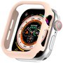 Hard case 42mm (open front) - Lichtroze - Geschikt voor Apple Watch 42mm (series 10) Hard case 42mm (open front) - Lichtroze - Geschikt voor Apple Watch 42mm (series 10)