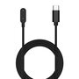 Oplader / Oplaadkabel - Geschikt voor Huawei Watch Fit 4 / 3 / 2 / 1 / Fit New / Fit Mini - Huawei Honor Band - Huawei Band 9 / 8 / 7 / 6 - USB-C aansluiting - 1 meter - Zwart