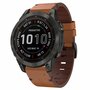 Leren bandje - Bruin - Garmin Epix Gen 2 (47mm) / MARQ / Quatix 7/6/5 Leren bandje - Bruin - Garmin Epix Gen 2 (47mm) / MARQ / Quatix 7/6/5
