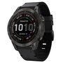 Leren bandje - Zwart - Garmin Fenix 7 / 6 / 5 Leren bandje - Zwart - Garmin Fenix 7 / 6 / 5