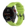 Siliconen sportbandje - Groen - Garmin Fenix 7X / 6X / 5X Siliconen sportbandje - Groen - Garmin Fenix 7X / 6X / 5X