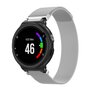 Garmin Forerunner 220 / 230 / 235 / 620 / 630 / 735 (XT) - Milanese bandje - Large - Zilver Garmin Forerunner 220 / 230 / 235 / 620 / 630 / 735 (XT) - Milanese bandje - Large - Zilver