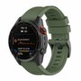 Siliconen sportbandje - Leger groen - Garmin Tactix 8 - 51mm