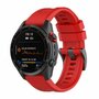 Siliconen sportbandje - Rood - Garmin Tactix 8 - 51mm
