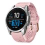 Flower siliconen bandje - Roze - Garmin Fenix 7s/6s/5s / Instinct 2s / Epix Pro Gen 2 (42mm)