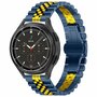 Stalen band - Donkerblauw met goud - Garmin Vivoactive 4 / 4L