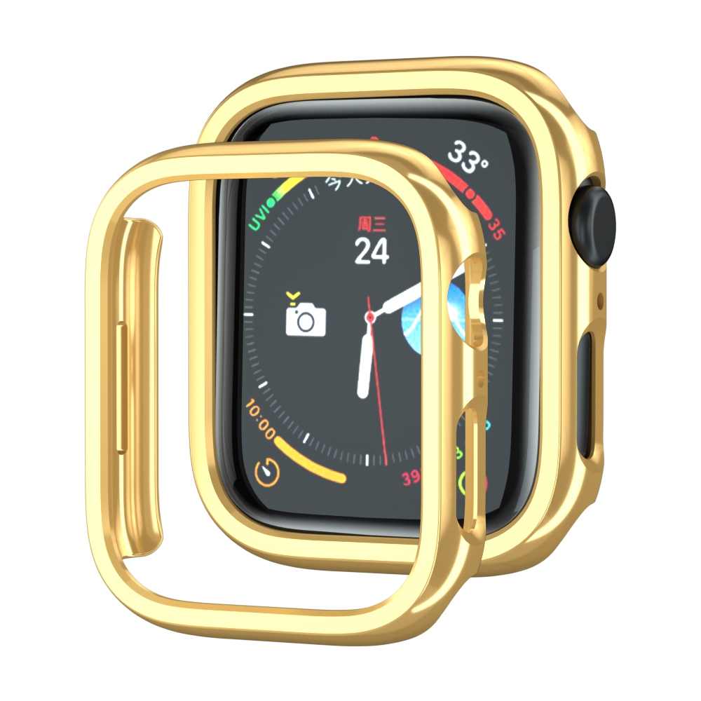 Hard case 41mm open front Goud glans Geschikt voor Apple Watch 41mm