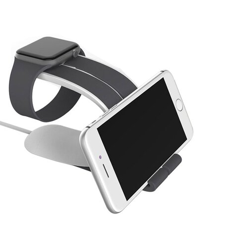 LOCA MOBIUS Stand - Grijs - Geschikt voor Apple Watch