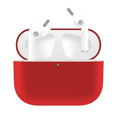 AirPods Pro Solid series - Siliconen hoesje - Rood