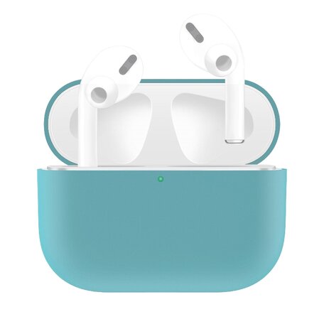 AirPods Pro Solid series - Siliconen hoesje - Turquoise