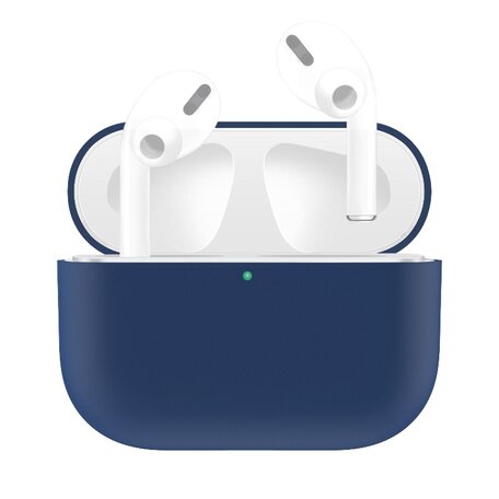 AirPods Pro / AirPods Pro 2 Solid series - Siliconen hoesje - Blauw