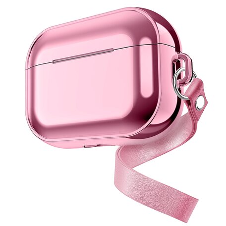 AirPods Pro / AirPods Pro 2 Glans - hard case - Roze