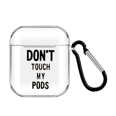 AirPods 1/2 hoesje Cartoon Serie - TPU - Transparant