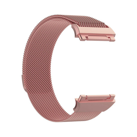 Fitbit Ionic Milanese bandje - Maat: Small - Rosé goud