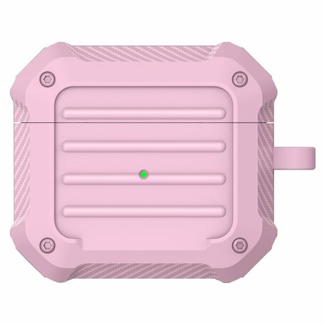 AirPods 3 hoesje - hardcase- Shell series - Roze