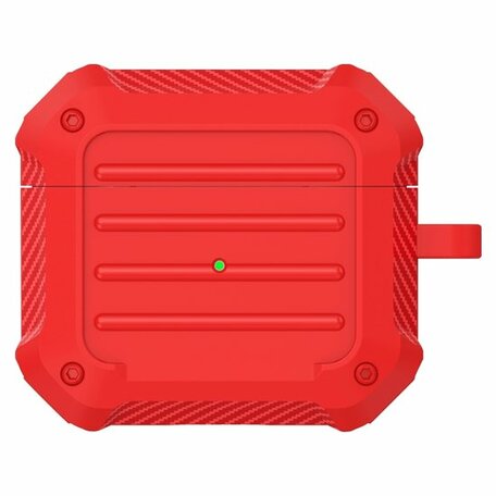 AirPods 3 hoesje - hardcase - Shell series - Rood