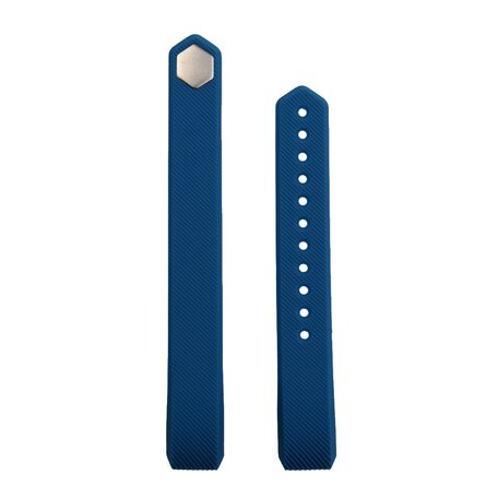 Fitbit Alta siliconen bandje, Maat: Large, Lengte: 22CM - Blauw
