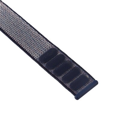 Sport Loop bandje - Navy blauw - Geschikt voor Apple Watch 42mm / 44mm / 45mm / 49mm