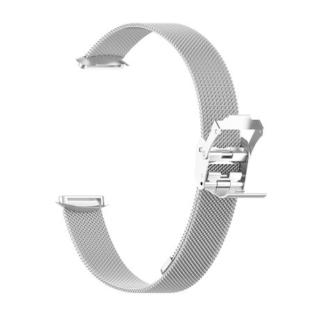 Fitbit Luxe - Milanese bandje met klemsluiting - Zilver
