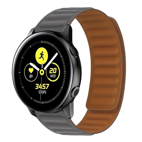 Siliconen Loop bandje - Grijs - Samsung Galaxy Watch 3 - 41mm