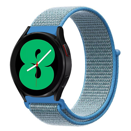 Sport Loop bandje - Blauw - Samsung Galaxy Watch 4 - 40mm / 44mm