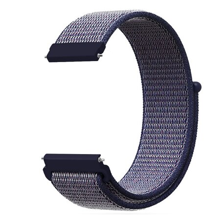 Sport Loop bandje - Donkerblauw - Samsung Galaxy Watch 4 - 40mm / 44mm