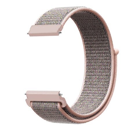 Samsung Galaxy Watch 4 - 40mm / 44mm - Sport Loop bandje - Zand roze