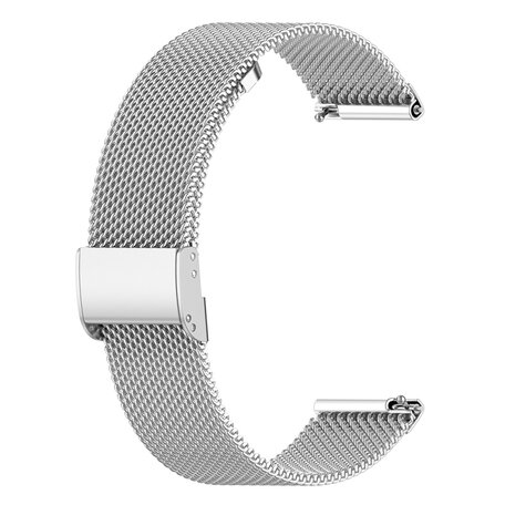 Samsung Galaxy Watch 4 - 40mm / 44mm - Milanese bandje met klemsluiting - Zilver