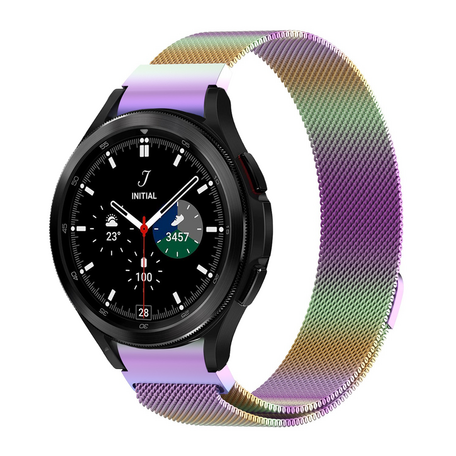 Samsung Galaxy Watch 4 Classic - 42mm / 46mm - Milanese bandje (ronde connector) - Multicolor