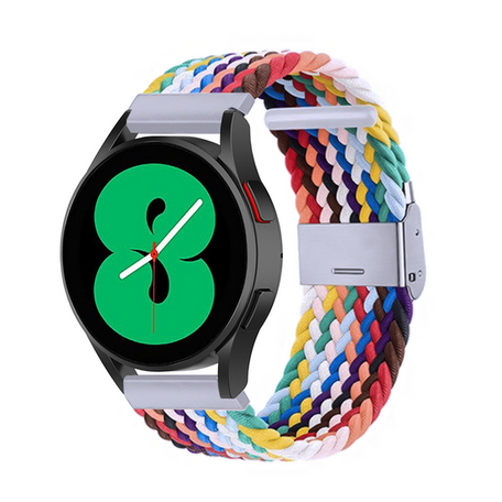 Samsung Galaxy Watch Active 2 - Braided bandje - Multicolor