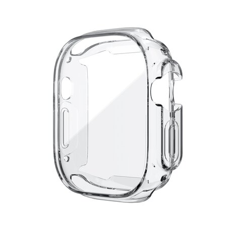 Apple Watch Ultra TPU case - Volledig beschermd - Transparant - Geschikt voor Apple Watch 49mm (Ultra)
