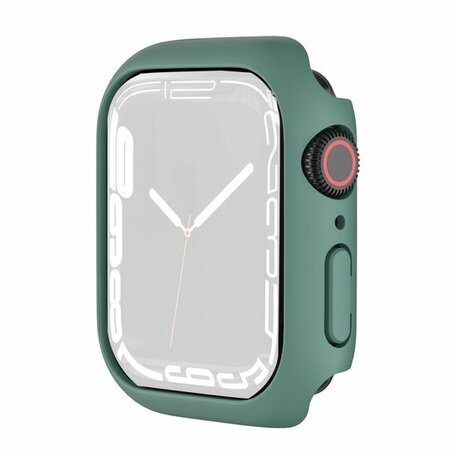Apple Watch 45mm Hard case (open front) - Groen - Geschikt voor Apple Watch 45mm