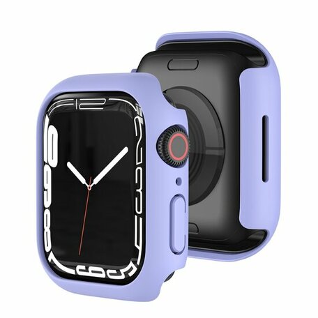 Apple Watch 45mm Hard case (open front) - Lila - Geschikt voor Apple Watch 45mm
