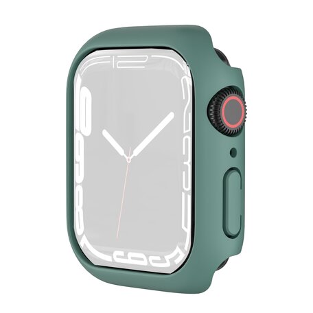Apple Watch 41mm Hard case (open front) - Groen - Geschikt voor Apple Watch 41mm