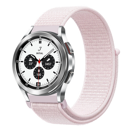 Sport Loop bandje - Lichtroze - Samsung Galaxy Watch 4 Classic - 42mm / 46mm