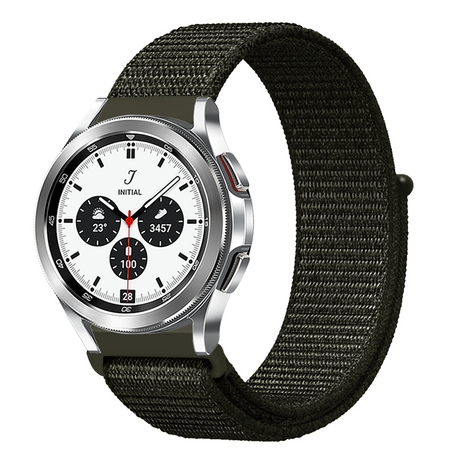 Samsung Galaxy Watch 4 Classic - 42mm / 46mm - Sport Loop bandje - Leger groen