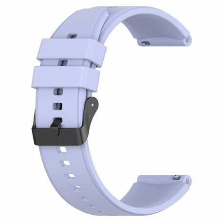 Samsung Galaxy Watch Active 2 - Siliconen gesp bandje - Lila