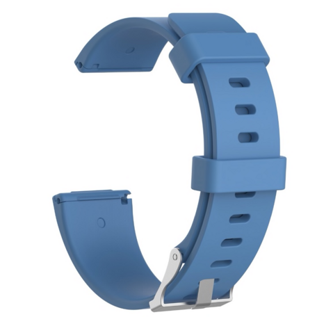 Fitbit Versa 1 / 2 & Lite rubberen sport bandje - Blauw