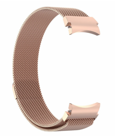 Samsung Galaxy Watch 5 Pro - 45mm - Milanese bandje (ronde connector) - Champagne goud