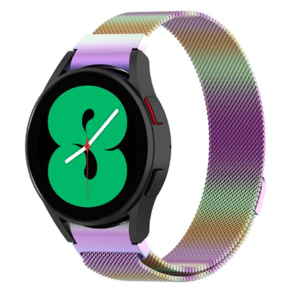 Samsung Galaxy Watch 5 Pro - 45mm - Milanese bandje (ronde connector) - Multicolor
