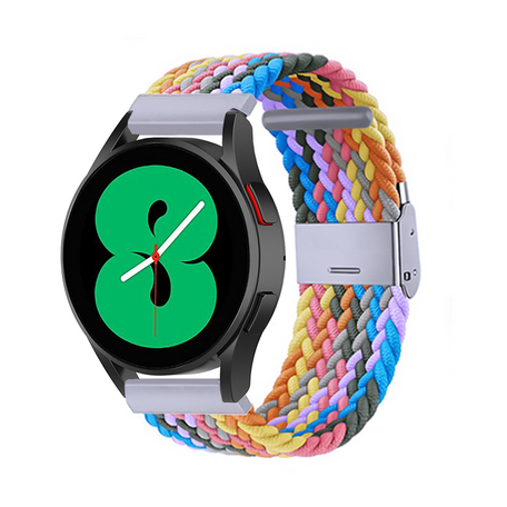 Braided bandje - Multicolor Spring - Samsung Galaxy Watch 4 - 40mm / 44mm