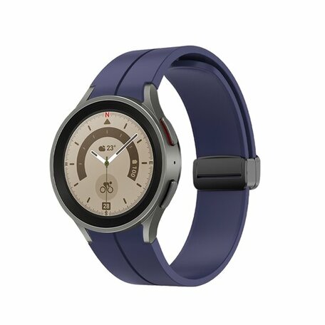 D-buckle sportbandje - Donkerblauw - Samsung Galaxy Watch 5 - 40mm & 44mm