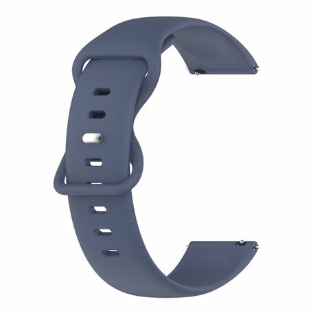 Solid color sportband - Blauw - Samsung Galaxy Watch 5 - 40mm & 44mm