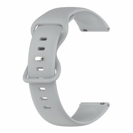 Solid color sportband - Grijs - Samsung Galaxy Watch 5 - 40mm & 44mm