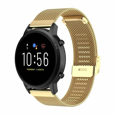 Samsung Galaxy Watch - 46mm - Milanese bandje met klemsluiting - Goud