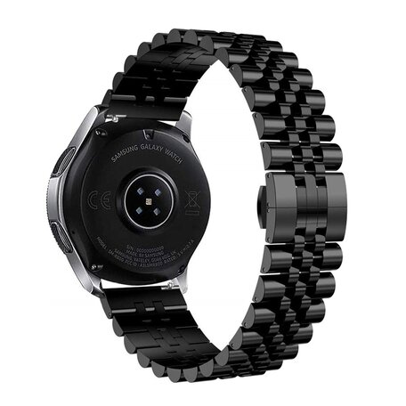 Stalen band - Zwart - Samsung Galaxy Watch - 46mm